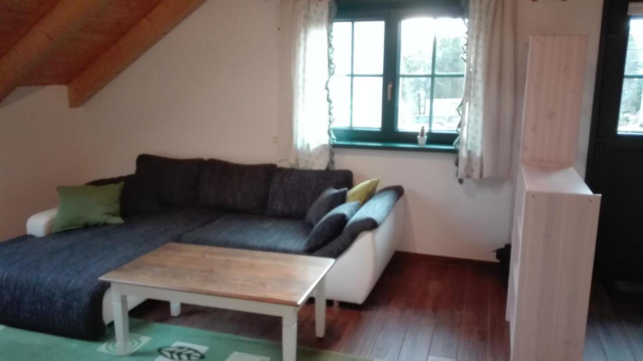 Blockhaus - Ferienwohnung Sunrise アウグストゥスブルク エクステリア 写真